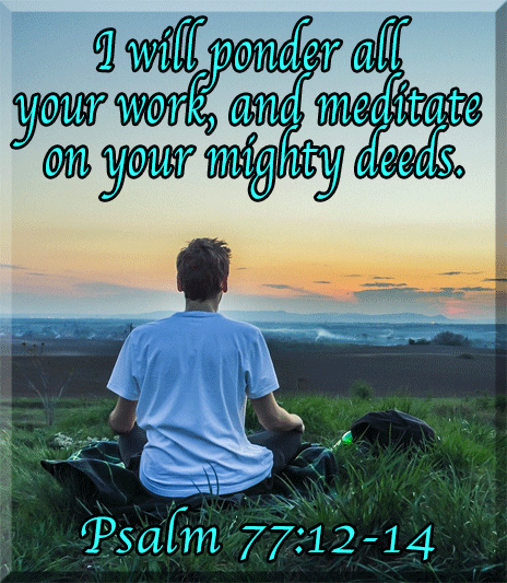 October 21, 2021 – Psalm 77:12-14 – Emily's Snippets